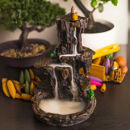 ZenRituals™ - Zen Mountain Waterfall Incense Burner