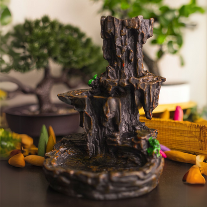 ZenRituals™ - Zen Mountain Waterfall Incense Burner