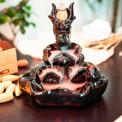 ZenRituals™ - Eternal Dragon Waterfall Incense Burner