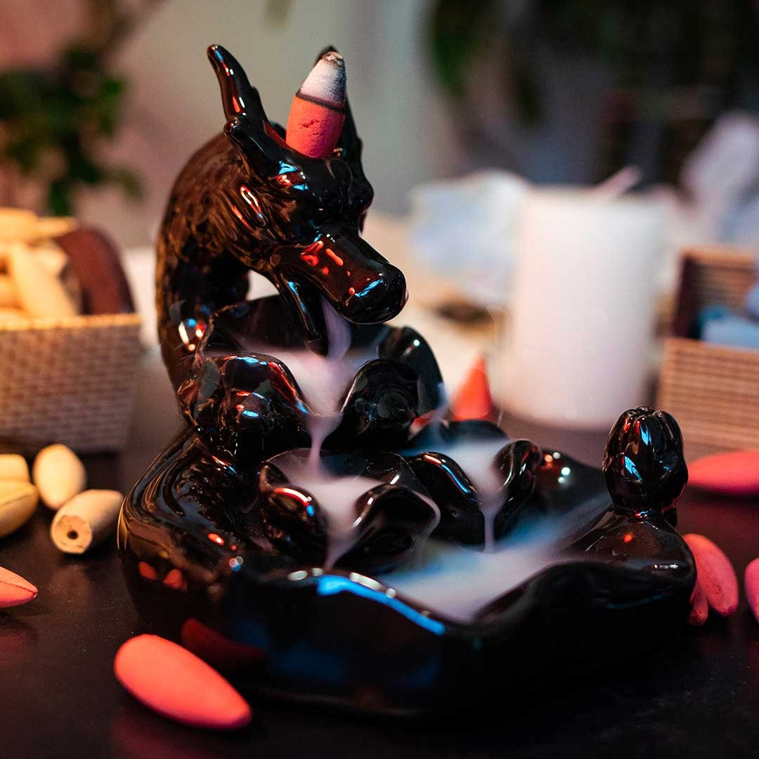 ZenRituals™ - Eternal Dragon Waterfall Incense Burner