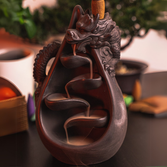 ZenRituals™ - Dragon Falls Waterfall Incense Burner