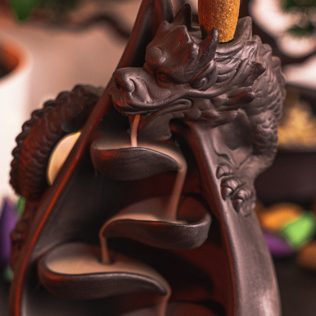 ZenRituals™ - Dragon Falls Waterfall Incense Burner