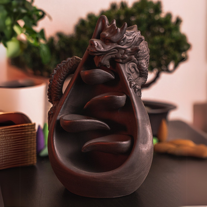 ZenRituals™ - Dragon Falls Waterfall Incense Burner