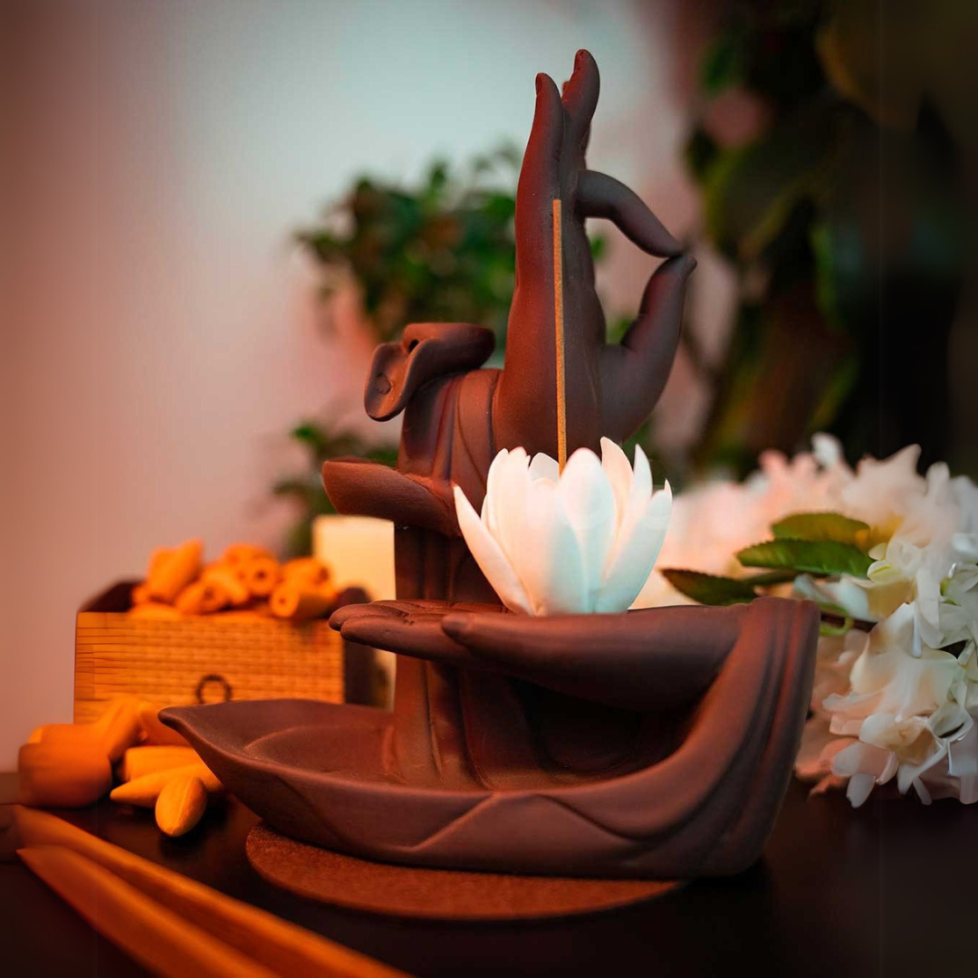 ZenRituals™ - Zen Hands & Lotus Flower